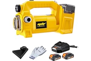 Cordless Water Pump Compatible with Mellif 20V Battery, 500GPH Brushless Transfer Pump Self Priming Pump with(2)2.0Ah Battery, Utility Pump for Pool Draining,Watering Garden