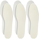 Comfwalk Shoe Filler Insert - Full Length Daily Latex Foam Shoe Inserts, Shoe Insoles for Shoes That are Too Big, 3 Pairs (EU 37, US Women 7 Men 4)