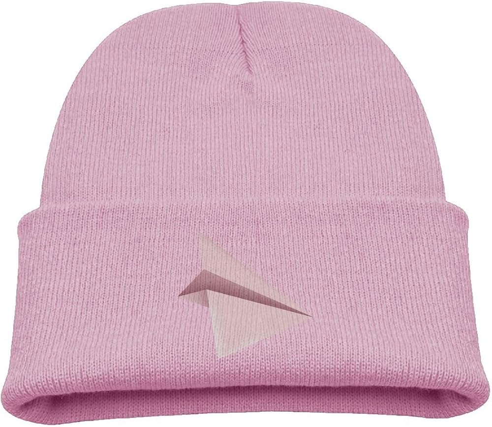 pink paper plane hat