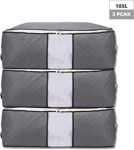 Bolsa de Cajas Almacenamiento Ropa 3 Piezas - Cajas Almacenamiento Ropa