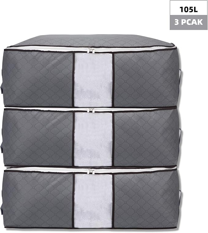 Bolsa de Cajas Almacenamiento Ropa 3 Piezas - Cajas Almacenamiento Ropa