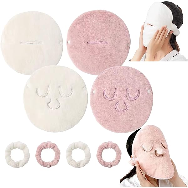 Amazon.com : 3Hole Towel Mask Cold and Hot Compress Facial