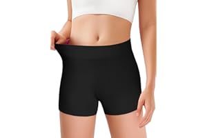 JOCMIC Girls Athletic Shorts Kids Dance High Waisted Yoga Short for Bike Gym Volleyball Running