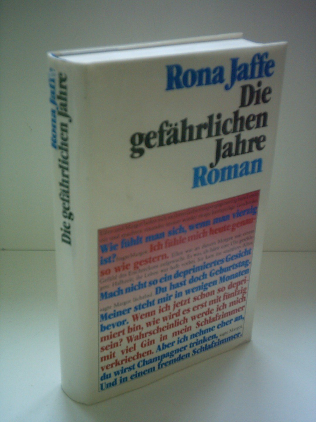 Rona Jaffe Die Gefahrlichen Jahre Amazon De Jaffe Rona Bucher