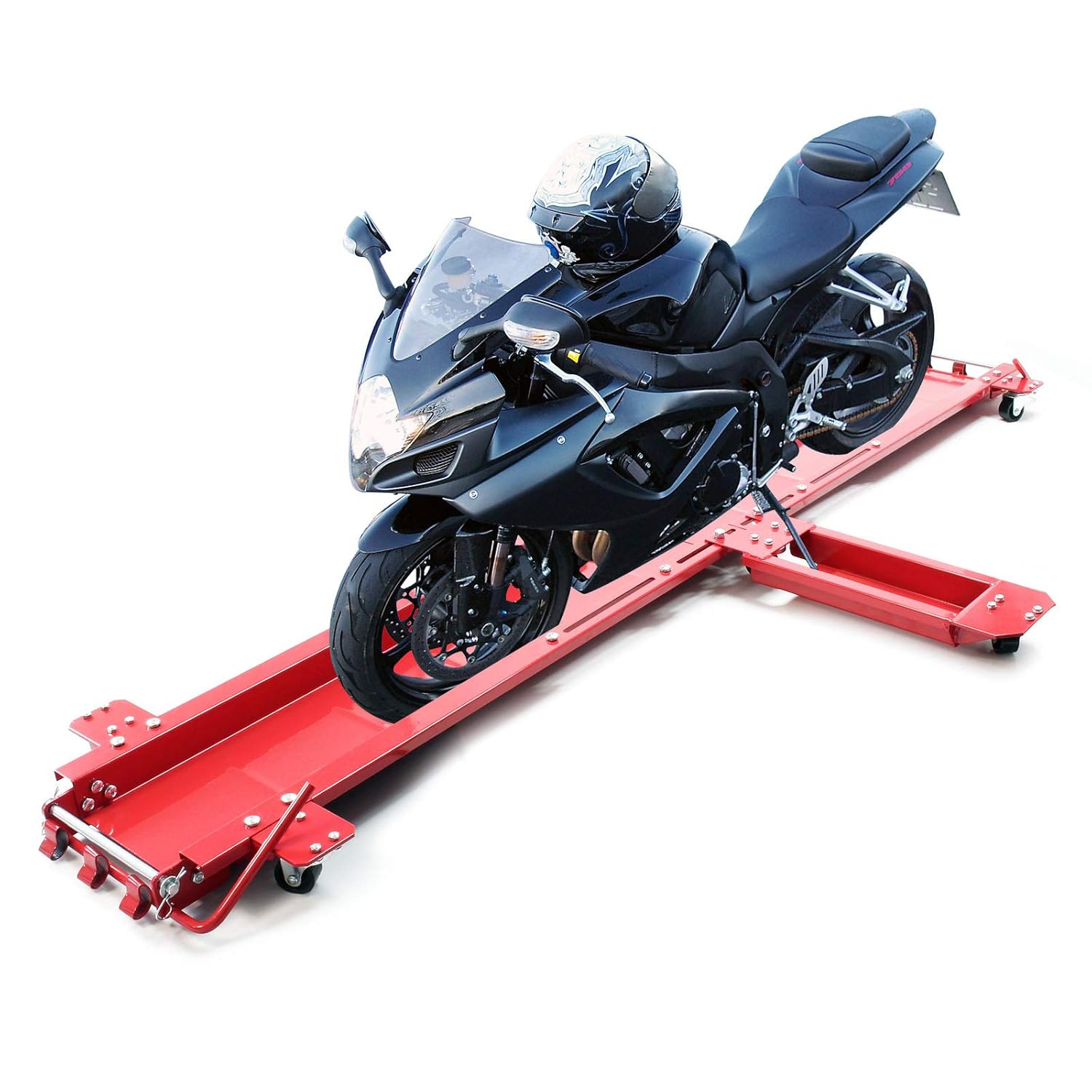 Wiltec Motorbike Motorcycle Parking Dolly Stand up to 567kg Garage
