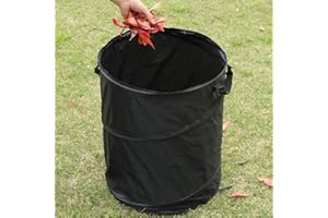 Gardening Pop Up Bag, Spring Bucket, Car Trash Can,Reusable Yard Waste Bag,Collapsible Container with Spring,Garden Lawn and 
