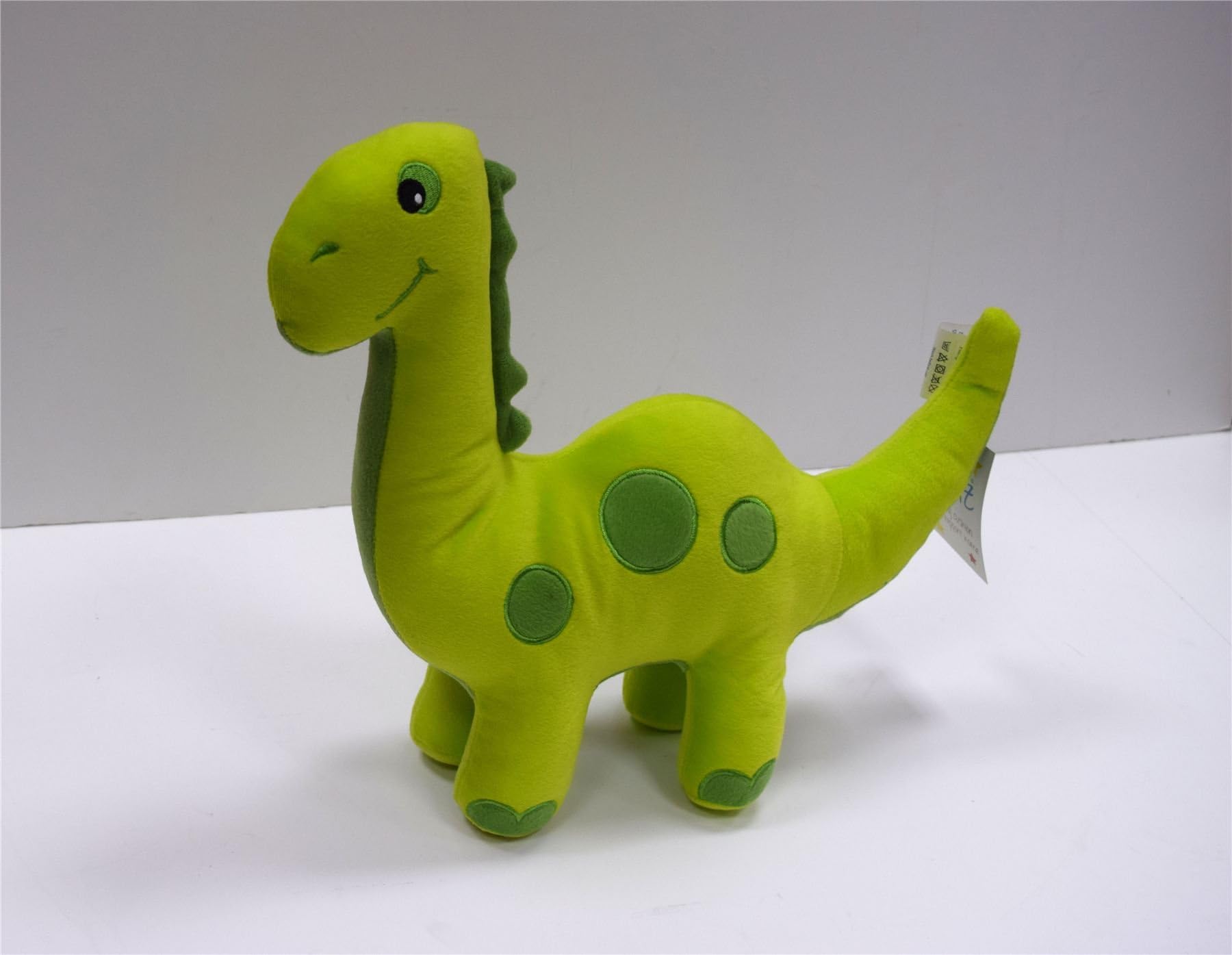 Childrens Cute Dinosaur Shaped Green Luxury Soft Filled Cushion Kids N