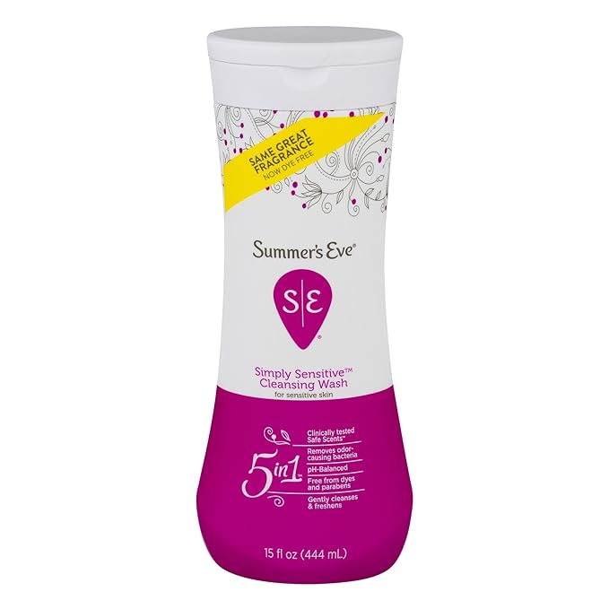 Summer's Eve 5 in 1 Simply Sensitive Feminine Cleansing