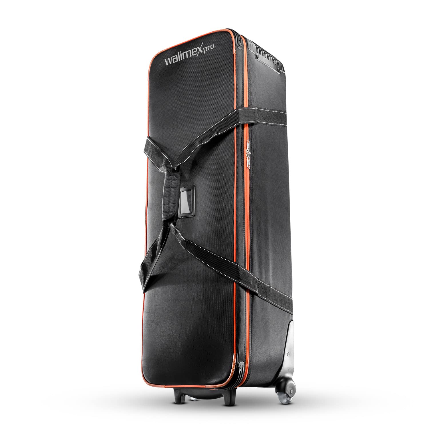 Walimex pro Studio Bag Trolley Size L - Spacious & padded trolley for studio equipment, 2-in-1 function as bag and trolley with ball-bearing castors