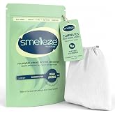 SMELLEZE Dead Animal Odor Eliminator for Home - Reusable Pouch | Removes Rodent &amp; Mouse Smell in Wall, Attic, Crawlspace - Reusable Pouch, Pet Safe, USA Made, 375 sq.ft