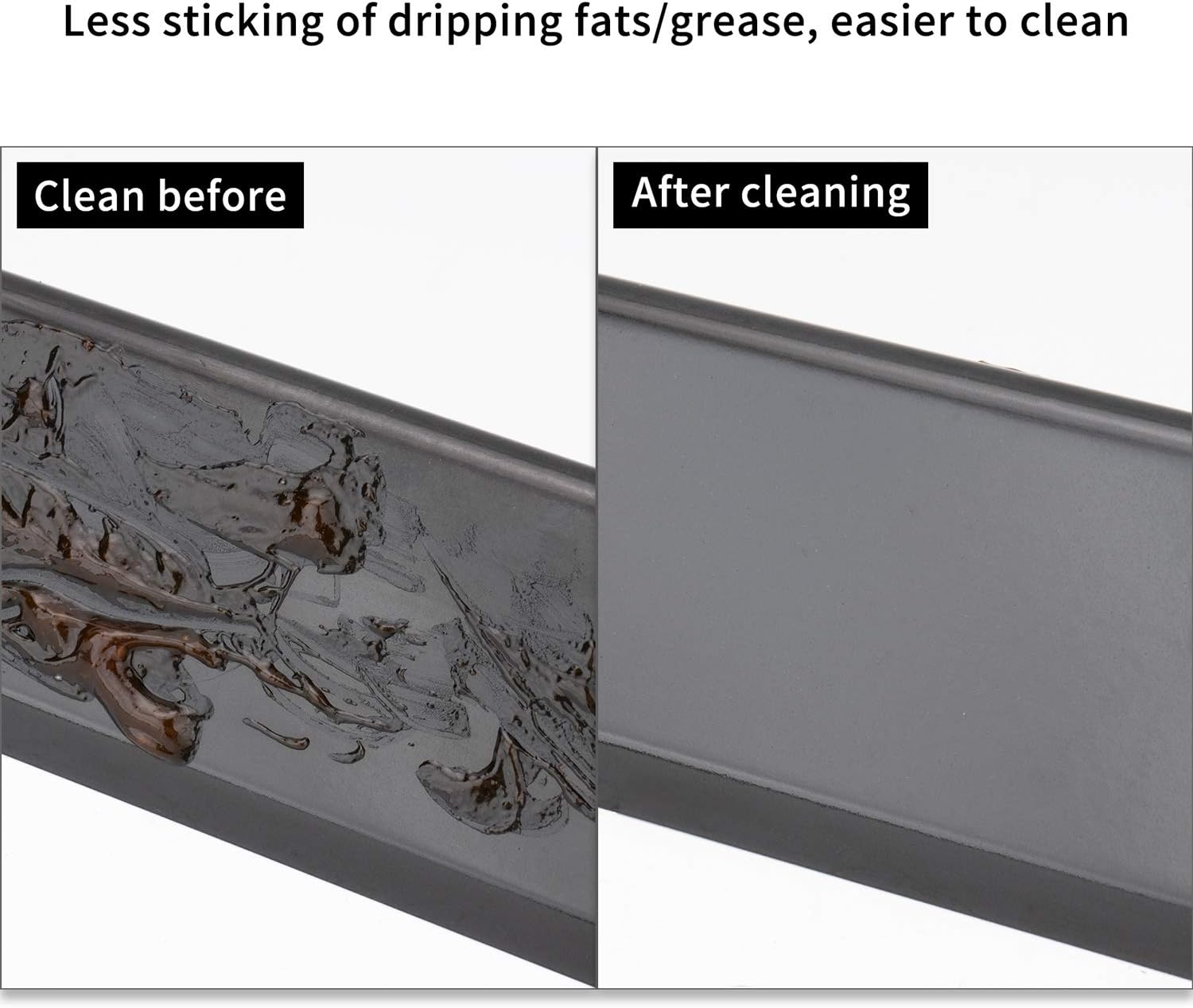 SHINESTAR Grill Flame Tamers for Nexgrill 720-0783E 720-0830H 720-0896 720-0896B 720-0898 720 0896C, Grillmaster 720-0697, 14 9/16 inch Porcelain Steel Heat Plate Shields Replacement Parts : Garden & Outdoor