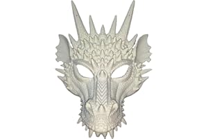 BaronHong Dragon Halloween Cosplay Mask Foam Rubber Cosplay Costume Accessory