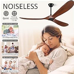 BOOSANT 72" Ceiling Fans without Lights, 72 inch