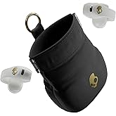 Skullcandy Push 720 Open Wireless Open Ear Bluetooth Earbuds, Headphones, Waterproof, Clip-On Lightweight Design, 30 Hours Battery, Wireless Charging Pouch, Microphone for iPhone Android - Bone