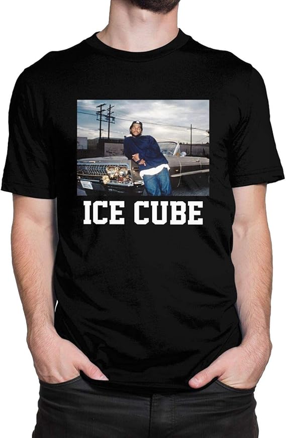 Youth Men American Rapper Ice Cube T Shirt Crewneck Short Sleeve Shirts