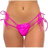 BodyZone Women's Adjustable Side Tie Bottom, Fuschia