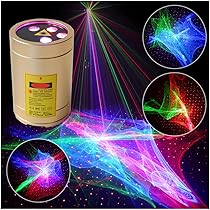 Chims Mini Laser Lights Portable Cordless RGB 32 Patterns Laser