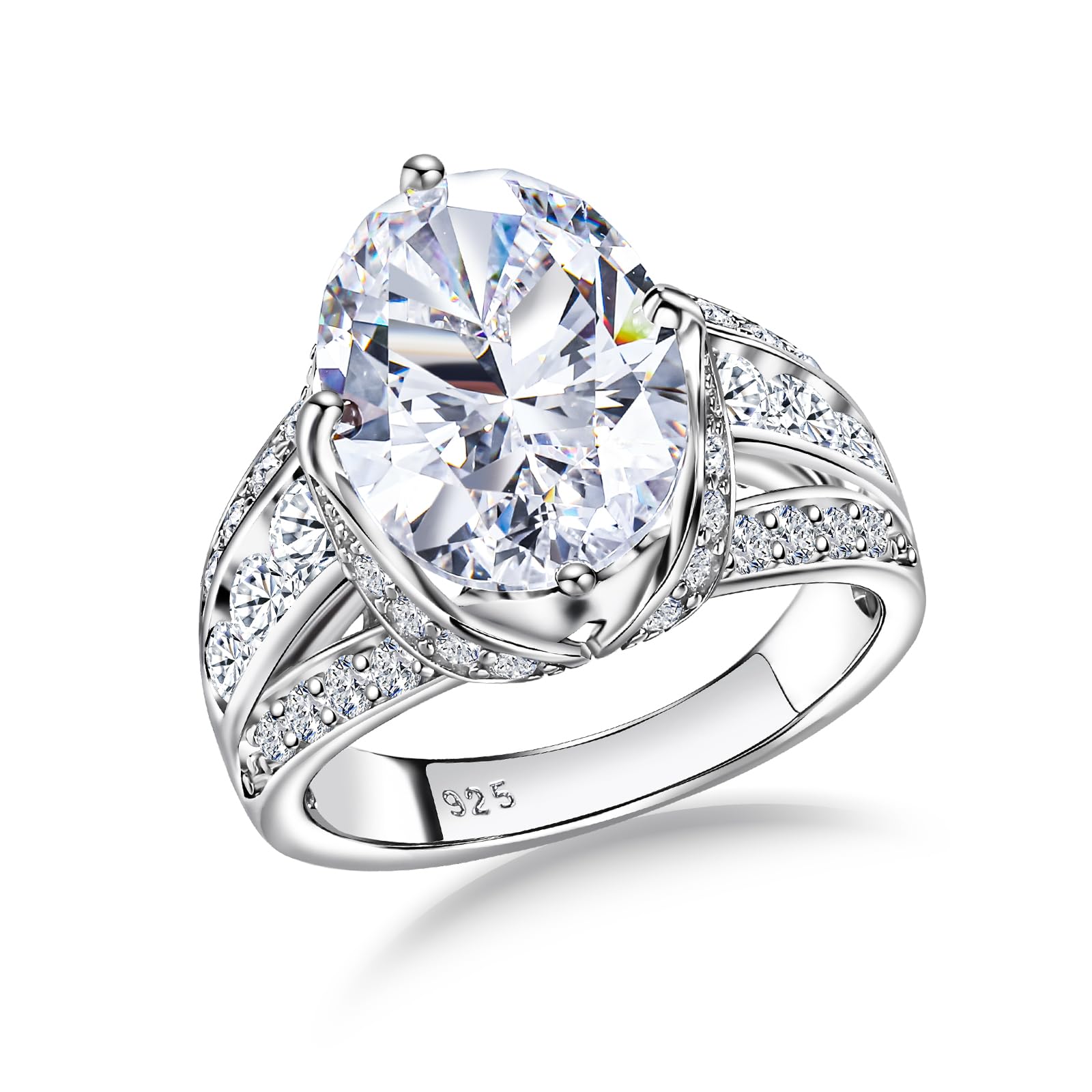 AGRULE Women's Chunky Signet Ring with 12.7 Carat