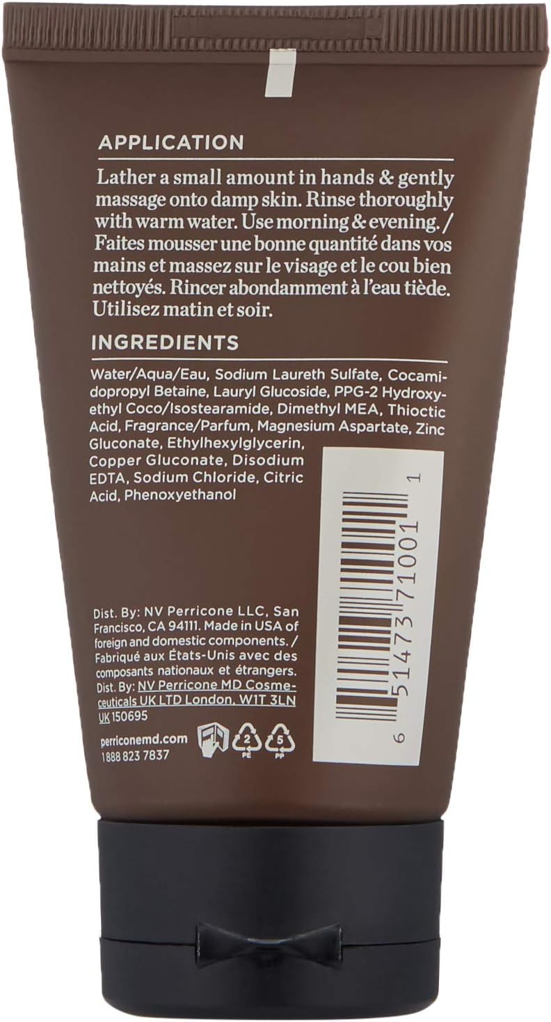 Perricone MD High Potency Classics Nutritive Cleanser, 59 ml, Gentle Gel Cleanser for Normal to Dry Skin - Image 3