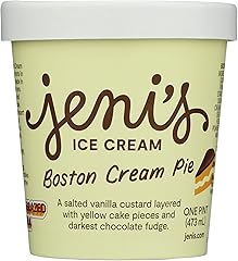 Jenis Splendid Ice Creams Boston Cream Pie Ice Cream, 1 PT
