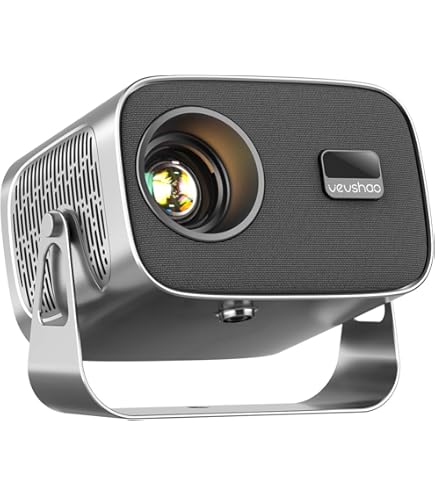 Mini projetor WiFi, projetor de vídeo ACROJOY com tripé, HD 1080p