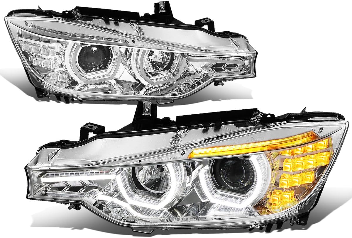 Headlight Asse Headlight Assemblies & Parts DNA Motoring HL3DF3013CH