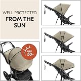 hauck Runner 3 Olive All-Terrain Stroller with Handbrake & XL Sunshade view 5