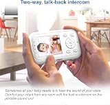 VTech VM3250 Video Baby Monitor with Camera 2.8" LCD 19 Hr Battery view 5