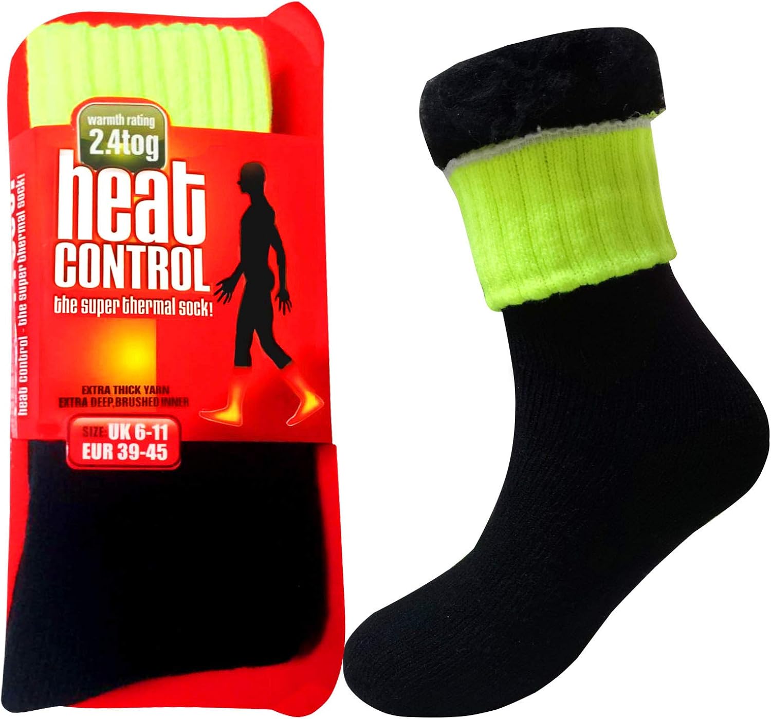 Extreme Temperatures Thermal Socks 1/2 PairsThick Heat Trapping