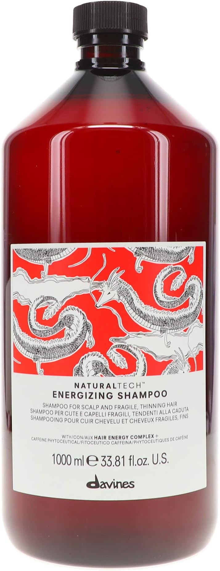 Davines Naturaltech Energizing Shampoo 1000ml For Scalp Fragile Thinning Hair