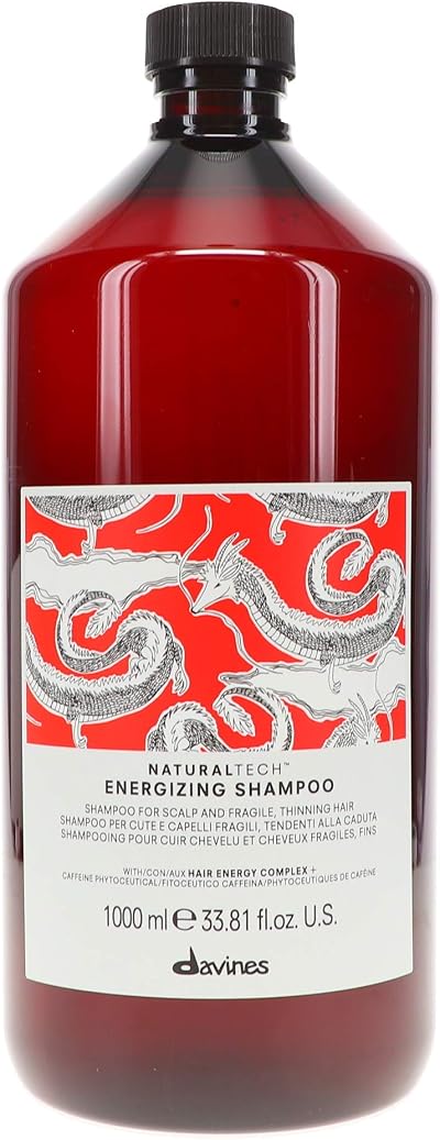 Davines Naturaltech Energizing Shampoo 1000ml For Scalp Fragile Thinning Hair
