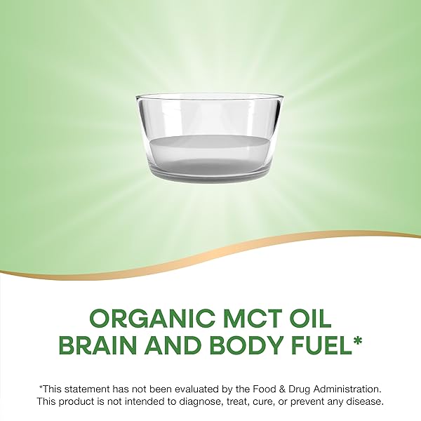NATURE’S WAY ORGANIC MCT OIL, 30 FL OZ, BRAIN AND BODY FUEL FROM COCONUTS*, C8 CAPRYLIC ACID AND C10 CAPRIC ACID, KETO AND PALEO CERTIFIED, ORGANIC, NON-GMO PROJECT VERIFIED (PACKAGING MAY VARY)