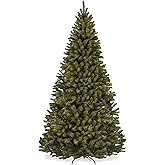 Best Choice Products Artificial Christmas Tree, 4.5ft Premium Unlit Realistic Spruce Holiday D&eacute;cor w/Dense Branches, Easy Assembly, Metal Base - Green Spruce