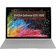 Microsoft Surface Book 2, 13.5"(3000 x 2000) Touchscreen Laptop, NVIDIA GeForce GTX 1050, Core i7-8650U, 16 GB RAM, 512GB SSD, CAM, BT, Windows 10 Pro(Renewed)