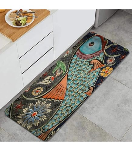 Mloabuc® Yellow Lemon Decorative Kitchen Mats Set Of 2 - View #8