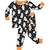Little Sleepies Two-Piece Pajama Set for Boys & Girls, Soft Viscose from Bamboo Toddler Pajamas for Kids, Family Matching PJs