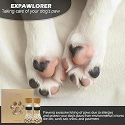 EXPAWLORER Anti Slip Dog Socks to Prevent Licking