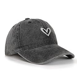 Vintage Washed Baseball Cap Women - Adjustable
