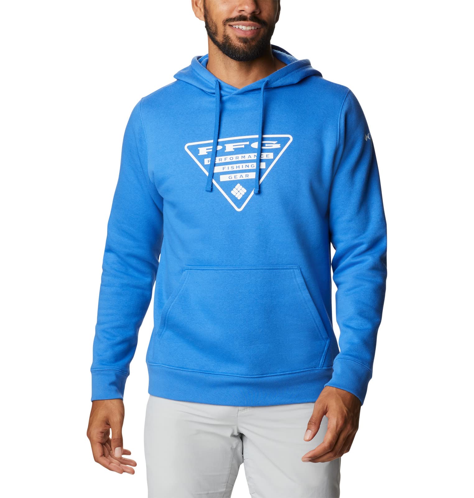 Columbia Men's PFG Triangle II Hoodie, Vivid