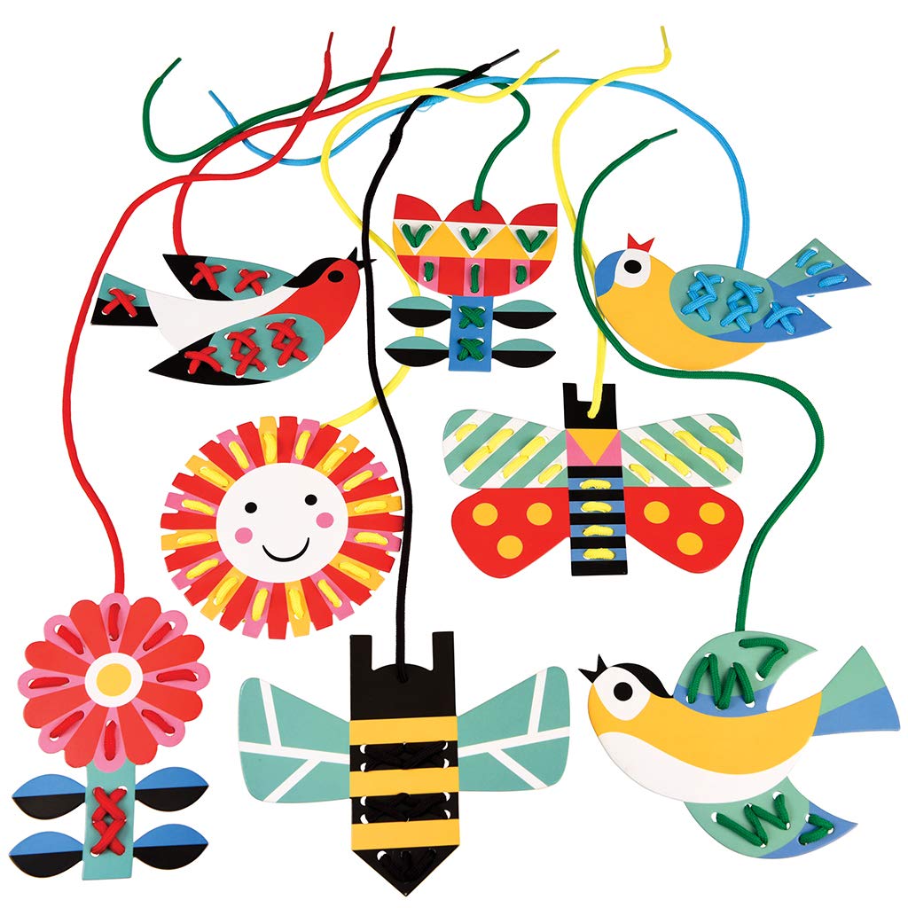 Rex London Children's Cardboard Learn to Stitch Activity