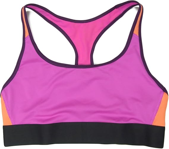 Amazon ヴィクトリアシークレット スポーツ Victoria S Secret Vsx Sport S トレーニング ヨガ スポーツブラ スポブラ ブラトップ バイカラー パープル オレンジ 5nam 並行輸入品 フィットネス トレーニング スポーツブラ 通販