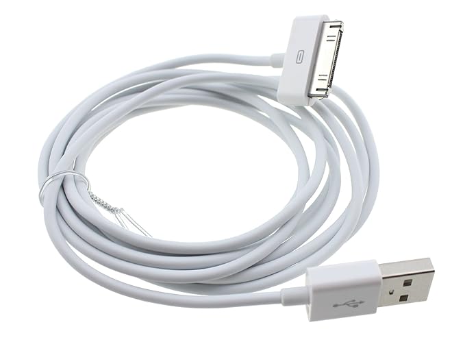 IPRIME Original 2 Meter USB Kabel Ladekabel Datenkabel kompatibel mit iPhone 4/4s, iPhone 3G/3GS, iPad 1/2/3, iPod Touch 3/4,