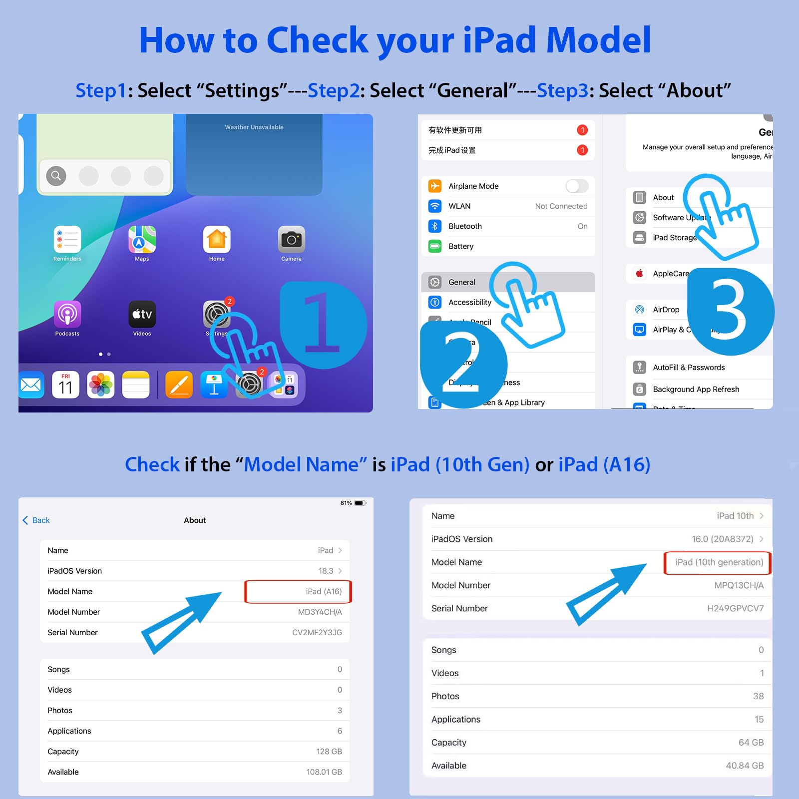 USB C Pencil Adapter for Apple Pencil 1st Generation, USB-C to for Lightning Pencil Charger Adapter Specific Compatible with iPad 10th Gen, Type-C iPencil Dongle Connector for iPad A16 with Pencil 1