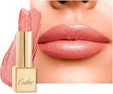 Oulac Glow Metallic Shine Orange Lipstick Coral High Impact 4.3 g
