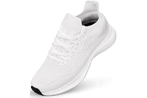 Abboos Women's Non Slip Gym Workout Shoes, Lightweight Breathable Tennis Shoes, Mesh Walking Sneakers