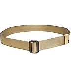 Raine Tactical Gear Military Rigger Belt, Heavy Duty, 1 3/4 inch, Nylon, Tan, Adjustable, Durable, Unisex, Large, Made in USA