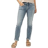 Silver Jeans-Womens Sam Relaxed Boyfriend Fit Jean