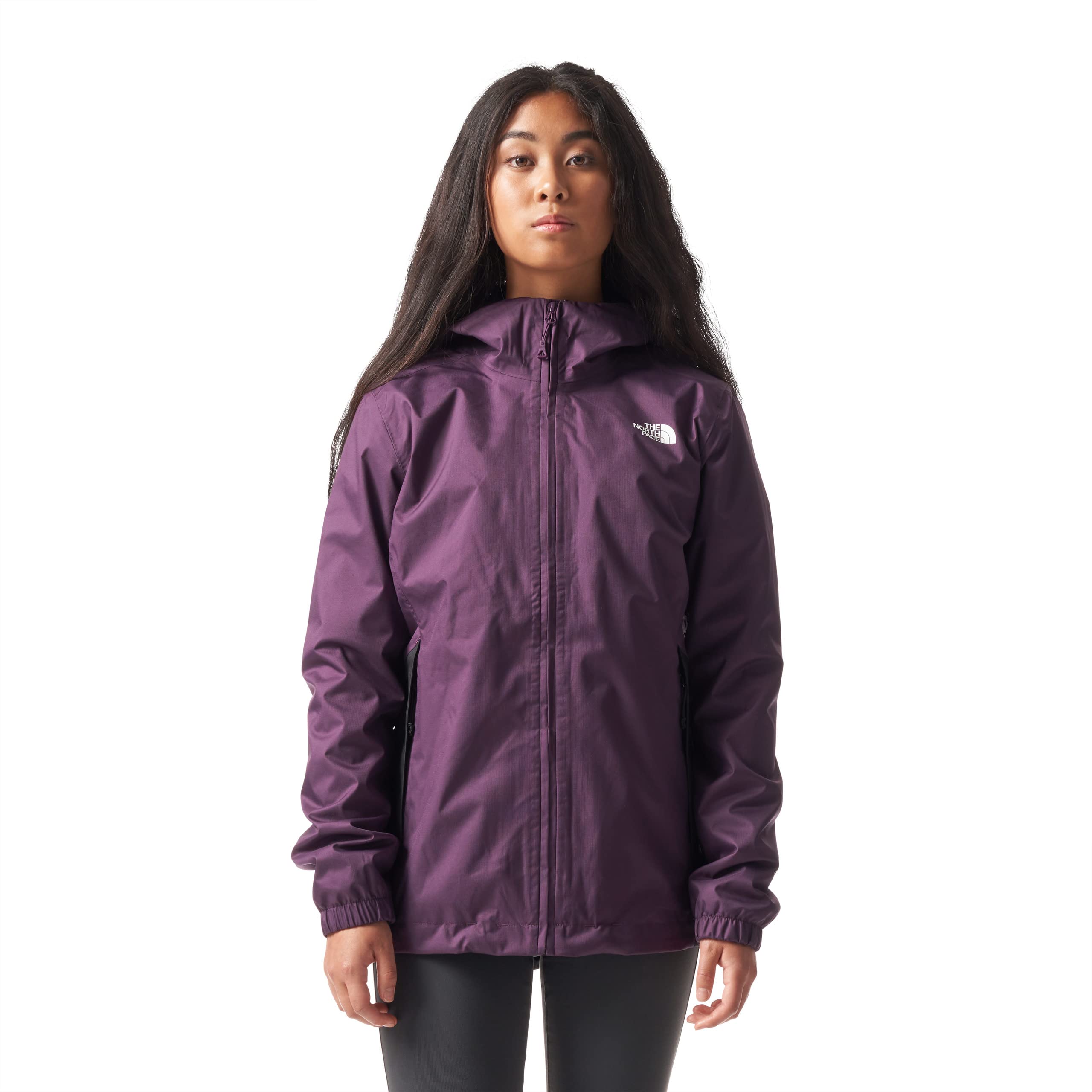 THE NORTH FACE - Women's Resolve Triclimate Jacket - Waterproof Hiking Jacket - TNF Blackberry Wine/TNF Black, XS