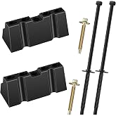 2 Set Battery Hold Down Compatible with Ford, 00588, Lincoln, Mercury | Replaces 6C2Z10756A, Compatible with Lincoln and Mercury, Includes 4 Stainless Steel Bolts, Reduces Battery Movement