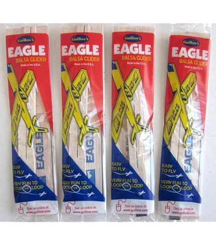 3) Guillow #52 Sky Streak Twin Packs (6 Planes Total) Balsa